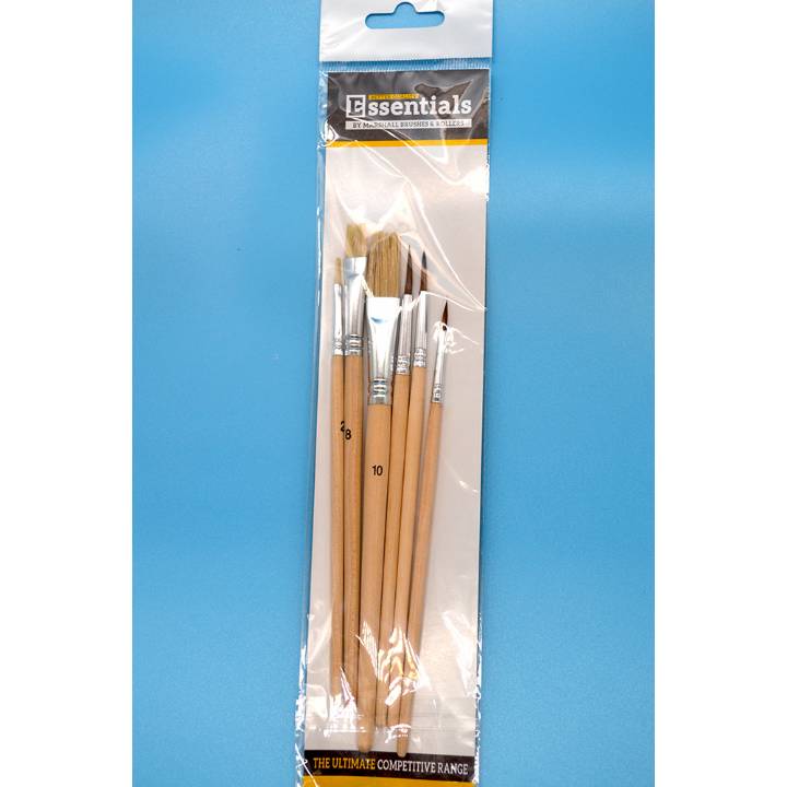 MARSHALL 6 PIECE ARTISTS PAINT BRUSH SET