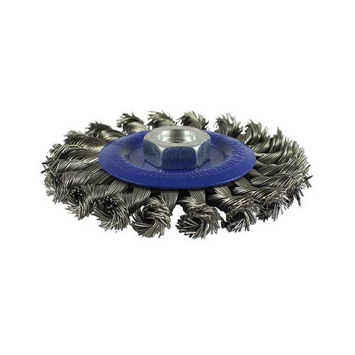 ADDAX STAINLESS STEEL WHEEL BRUSH 115MM