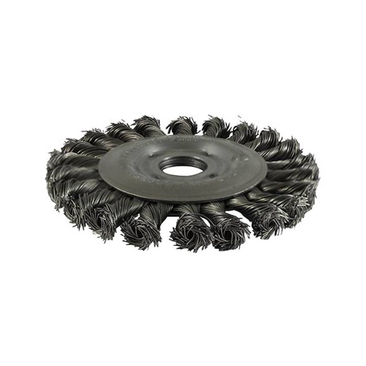 ADDAX STEEL WIRE WHEEL BRUSH 125MM