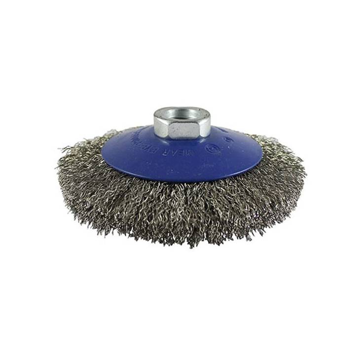 ADDAX STAINLESS WIRE BEVEL BRUSH 115MM