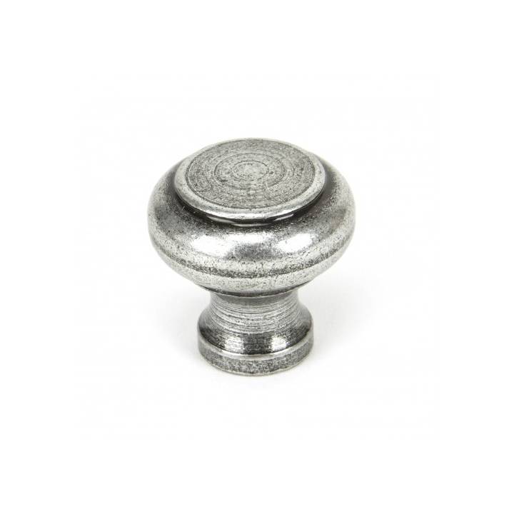 Pewter Regency Cupboard Knob - Small