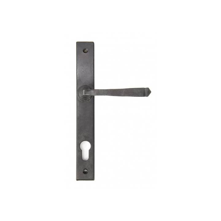 External Beeswax Avon Slimline Lever Espag. Lock Set