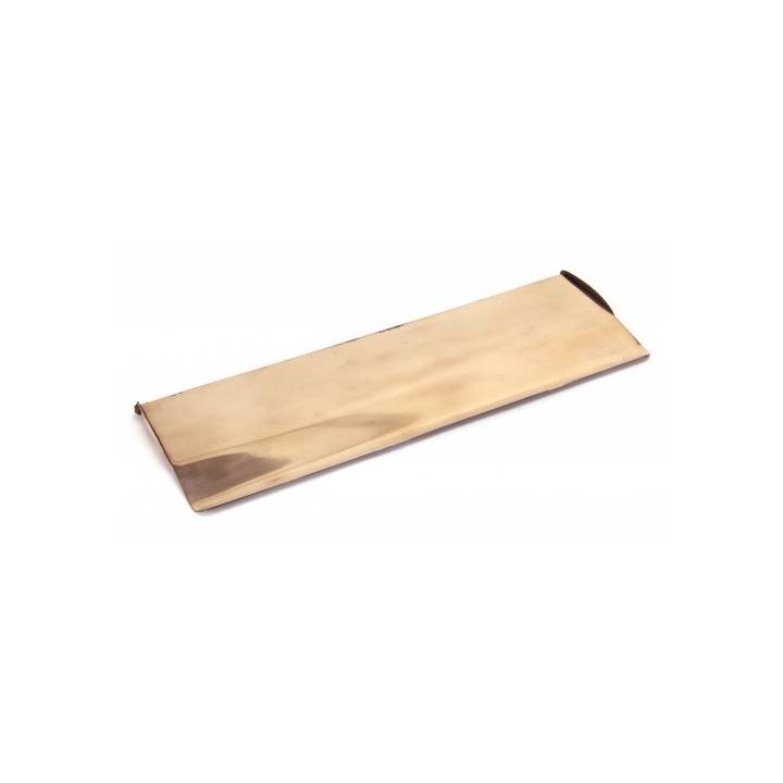 Polished Bronze Large Letterplate Cover