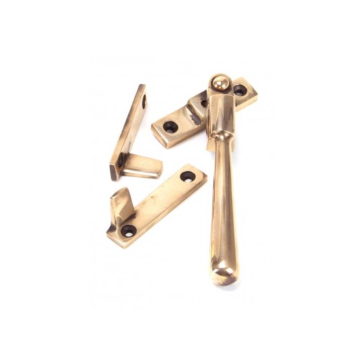 Polished Bronze Night-Vent Locking Newbury Fastener