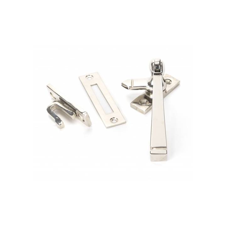 Polished Nickel Locking Avon Fastener