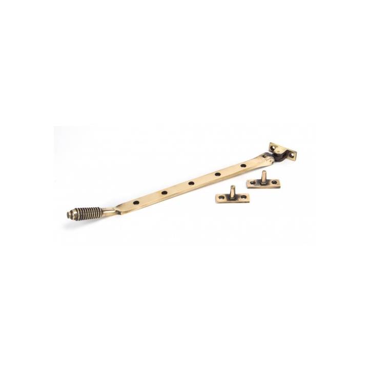 Polished Bronze 12 Reeded Stay