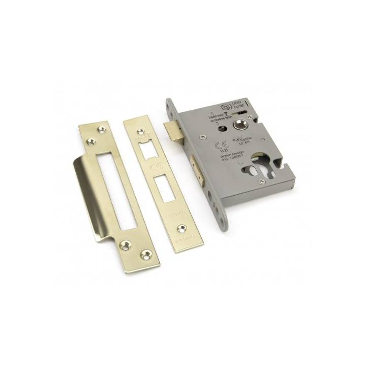 PVD 3 Euro Profile Sash Lock