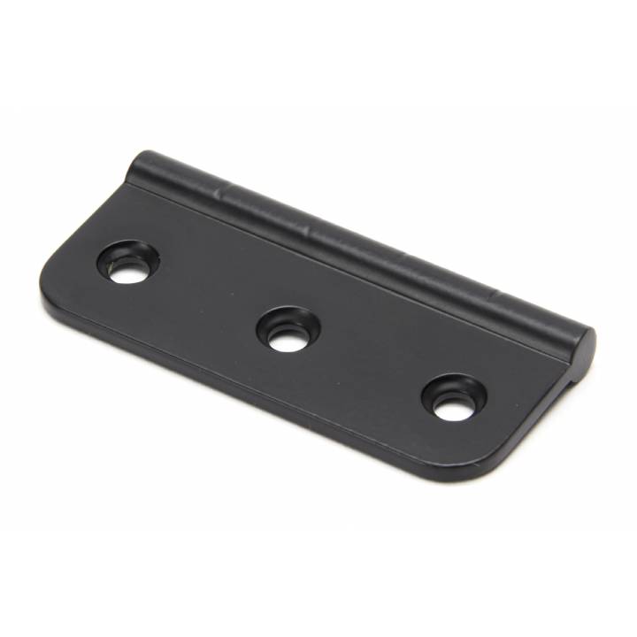 Black 75mm Dummy Butt Hinge (Single)