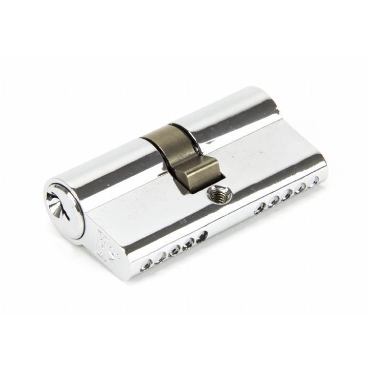 Polished Chrome 30/30 5pin Euro Cylinder KA