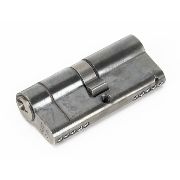 Pewter 35/35 5pin Euro Cylinder