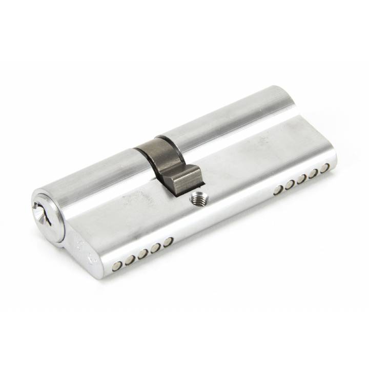 Satin Chrome 35/45 5pin Euro Cylinder KA