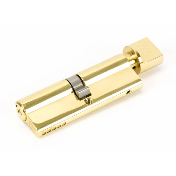 Brass 45/45 5pin Euro Cylinder/Thumbturn