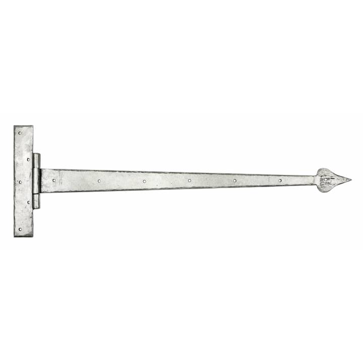 Pewter 36 Barn Door T Hinge (pair)