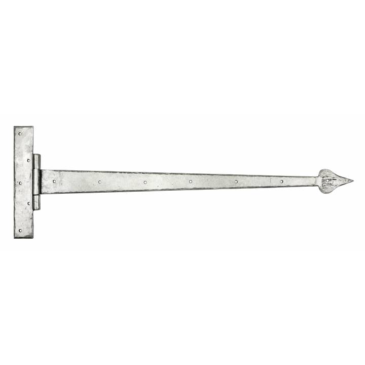 Pewter 36 Barn Door T Hinge (pair)