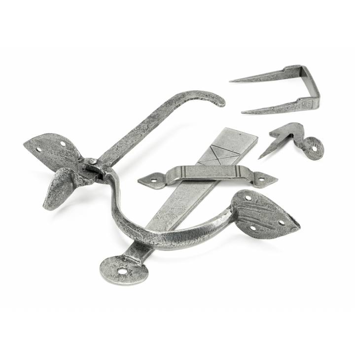 Pewter Gothic Thumblatch - XL