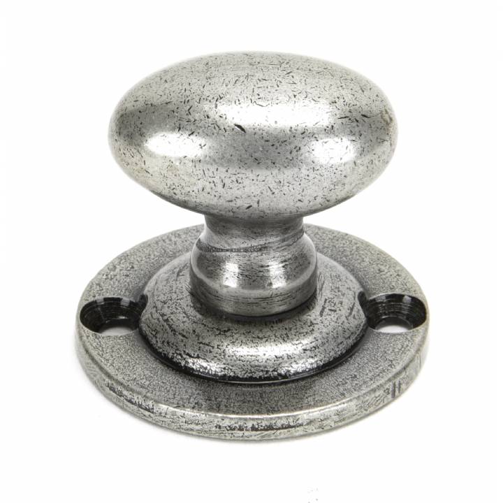 Pewter Oval Rack Bolt