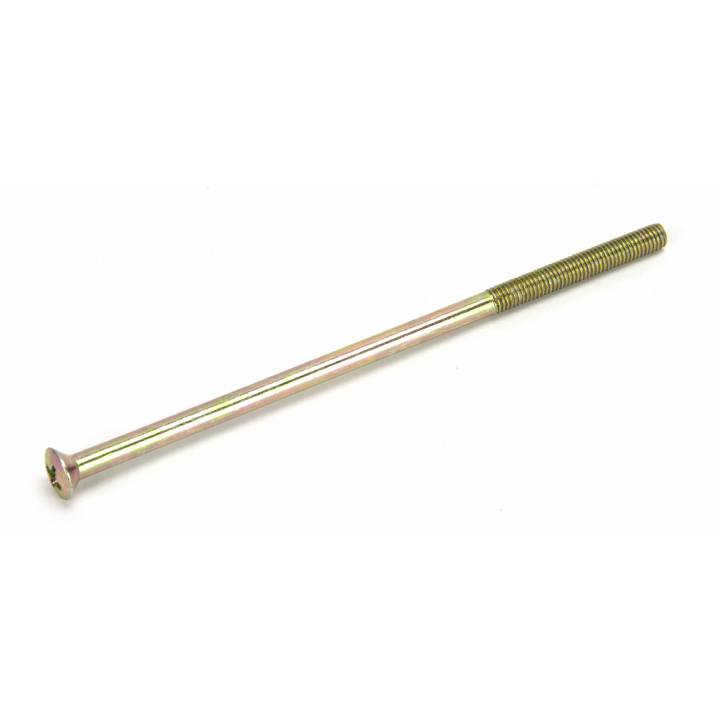 Polished Brass M5 x 120mm Male Bolt