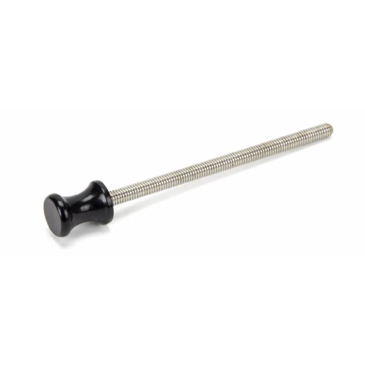 Black ended SS M6 110mm Threaded Bar