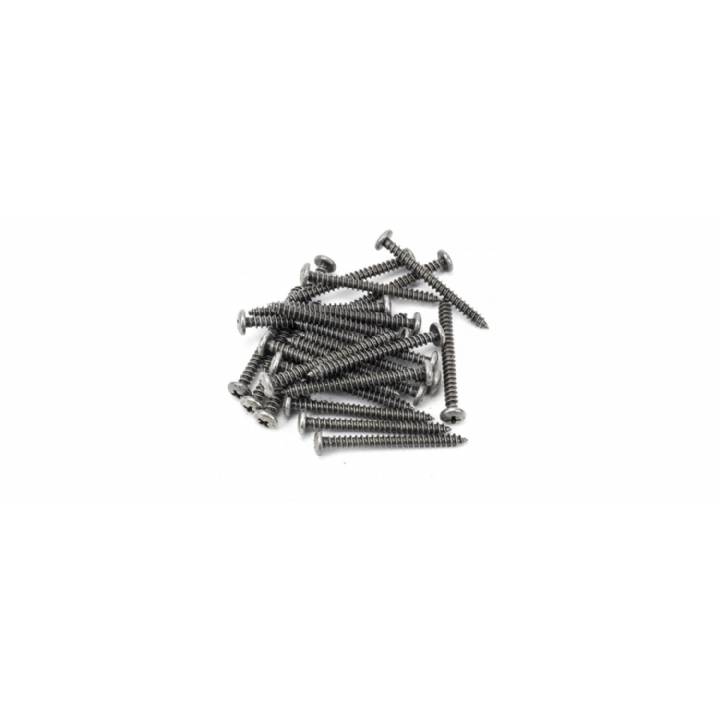 Pewter 10x2 Round Head Screw (25)