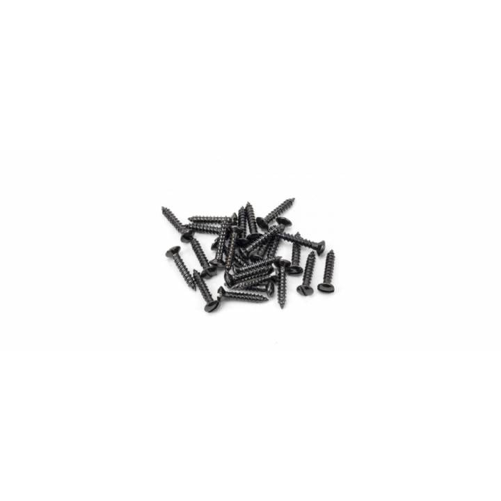 Dark Stainless Steel 4x½ Countersunk Raised Head Screw (25)