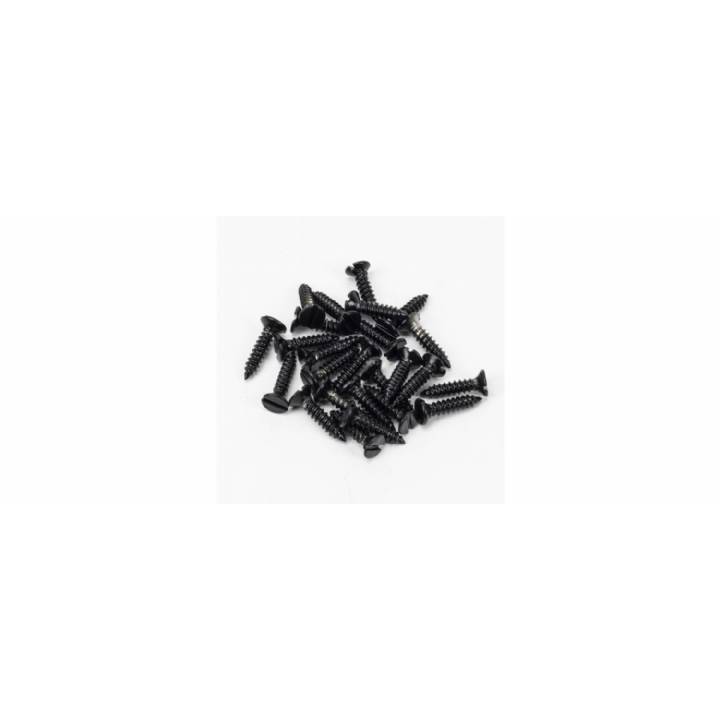 Black 8x¾ Countersunk Raised Head Screw (25)