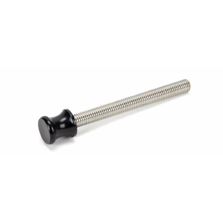 Black ended SS M10 110mm Threaded Bar