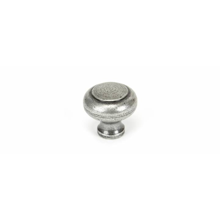 Pewter Regency Cupboard Knob - Large