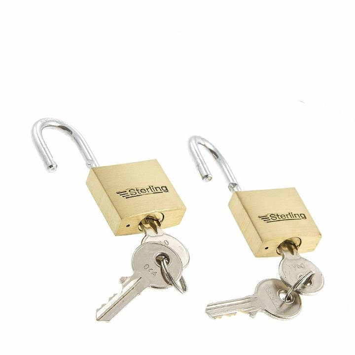 STERLING 30MM KEYED ALIKE PADLOCKS PK 2