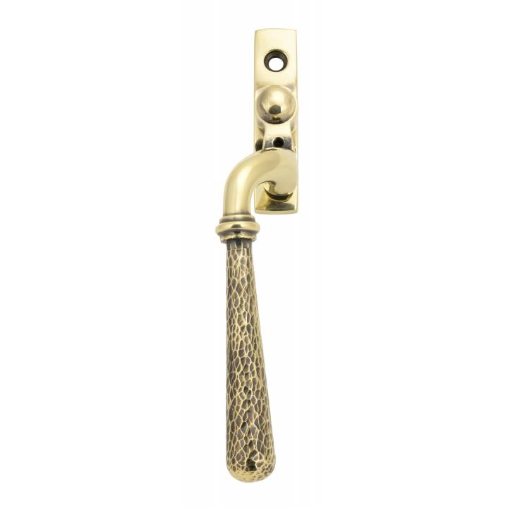 Aged Brass Hammered Newbury Espag - LH