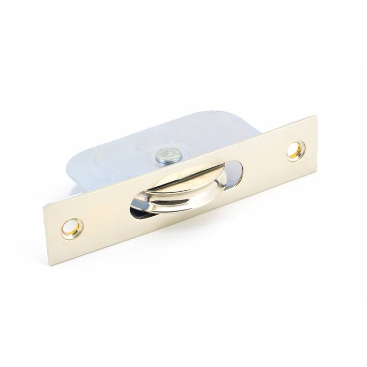 Polished Nickel Square Ended Sash Pulley 75kg