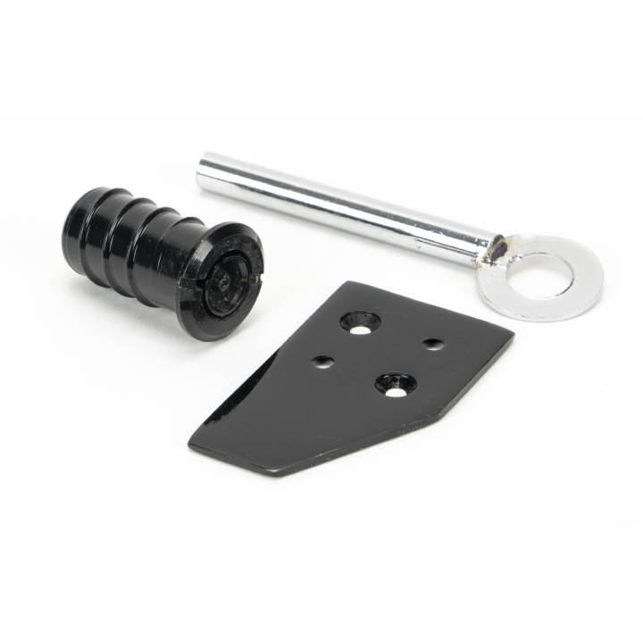 Black Key-Flush Sash Stop