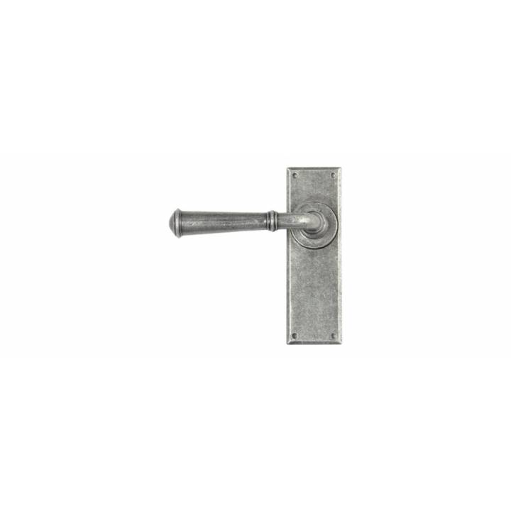 Pewter Regency Lever Latch Set