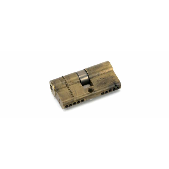 Aged Brass 30/30 5pin Euro Cylinder KA