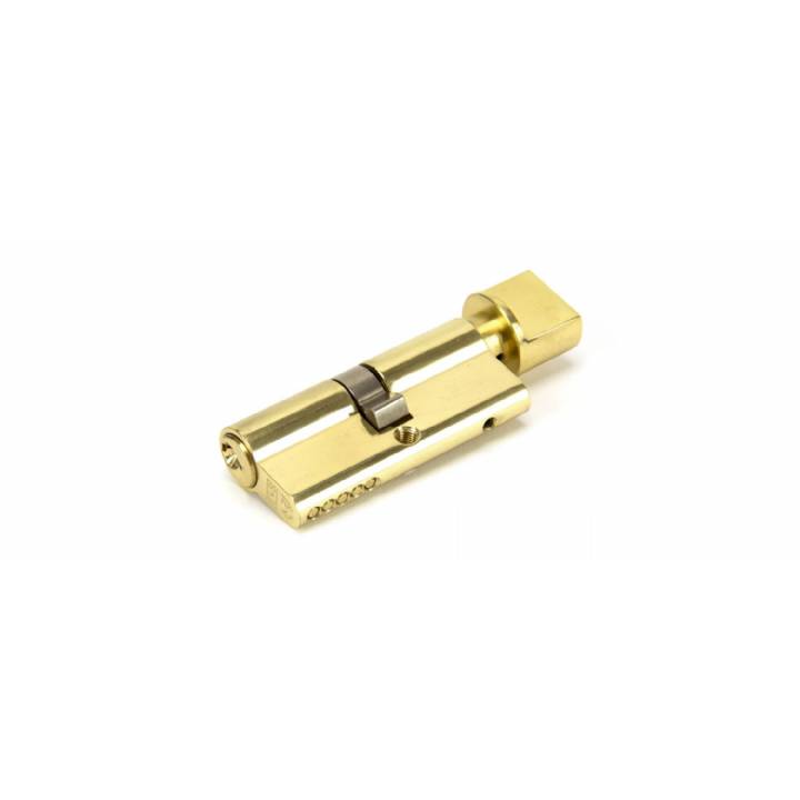 Brass 35/35 5pin Euro Cylinder/Thumbturn KA