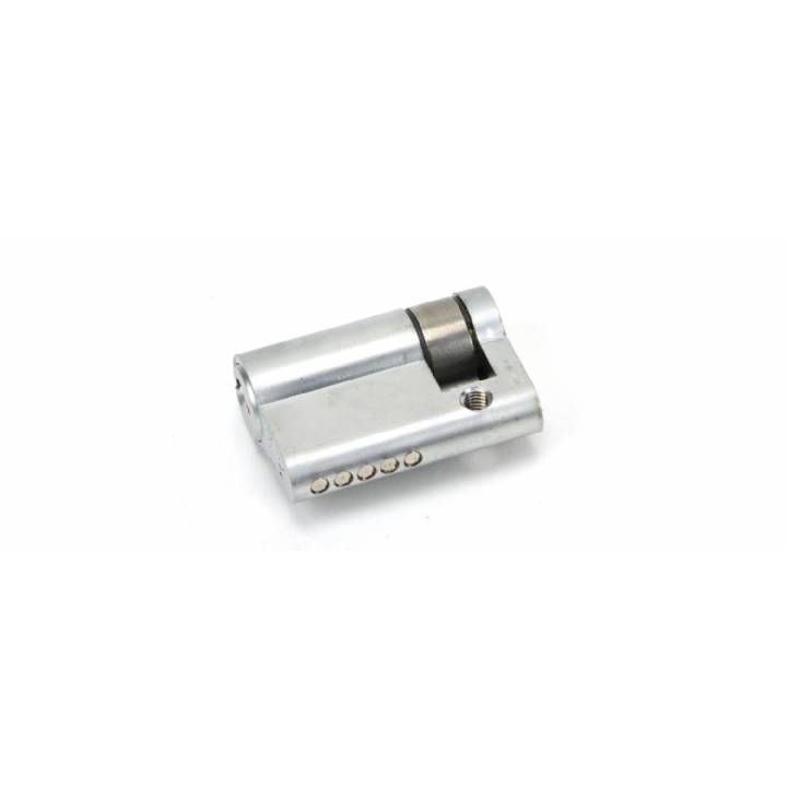 Satin Chrome 35/10 5pin Single Cylinder