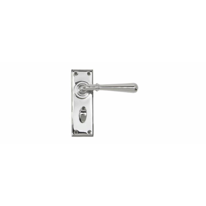 Polished Chrome Newbury Lever Bathroom Set