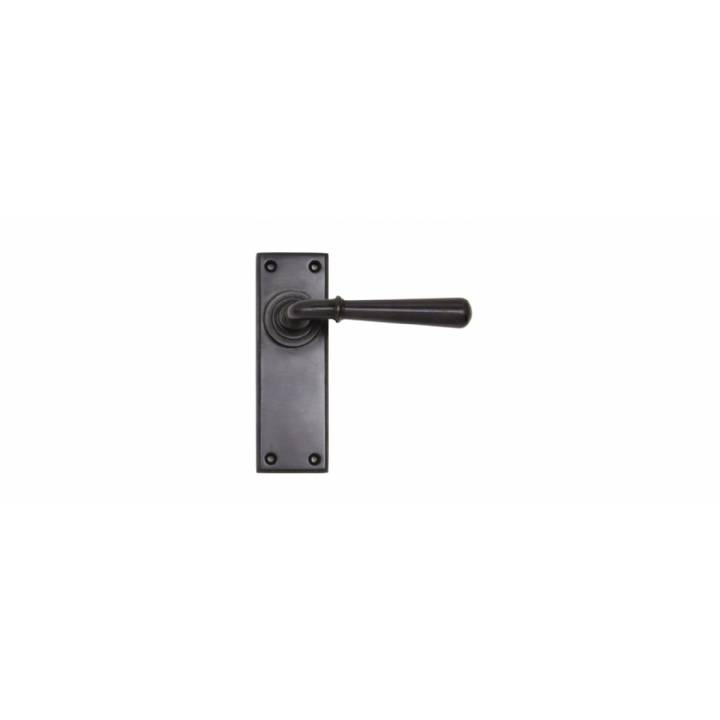 Aged Bronze Newbury Lever Latch Set