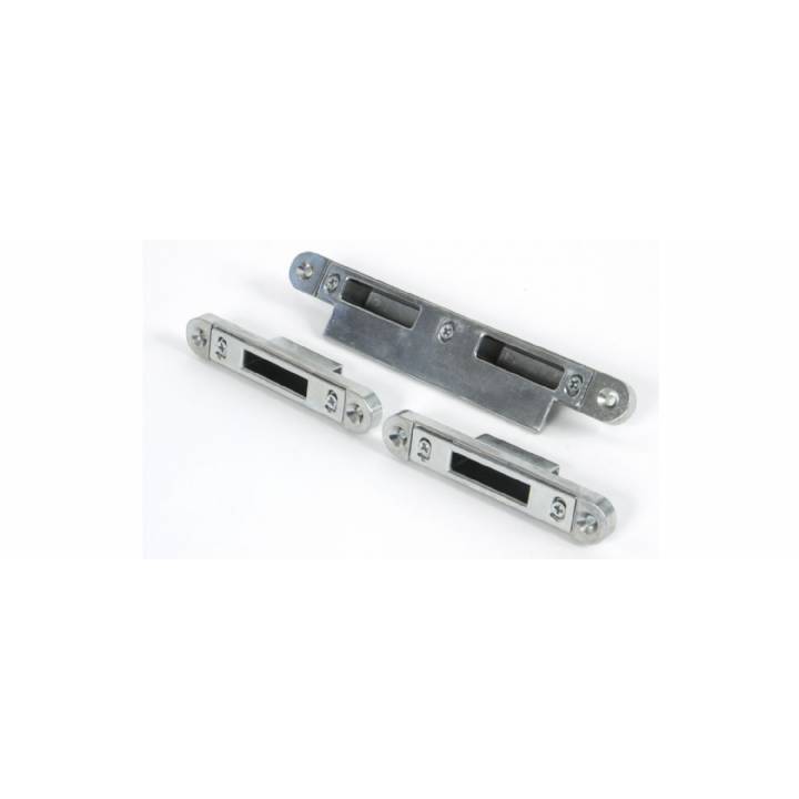 Bright Zinc Plated Espag Keep Set - 44mm Door