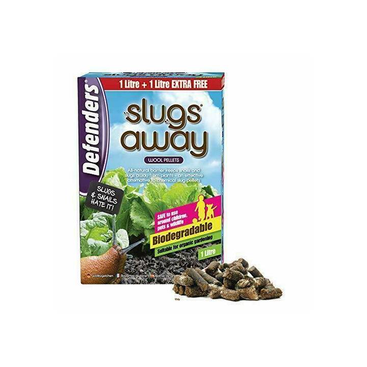 DEFENDER SLUGS AWAY WOOL PELLETS 1L