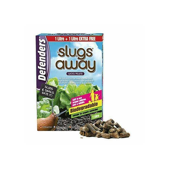 SLUGS AWAY WOOL PELLETS 1L