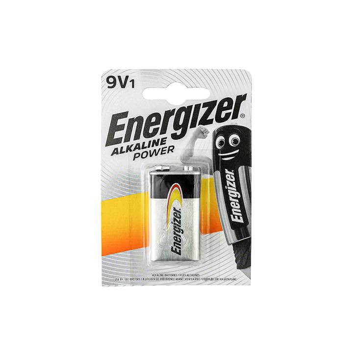 ENERGISER ALKALINE 9V BATTERY PK.1