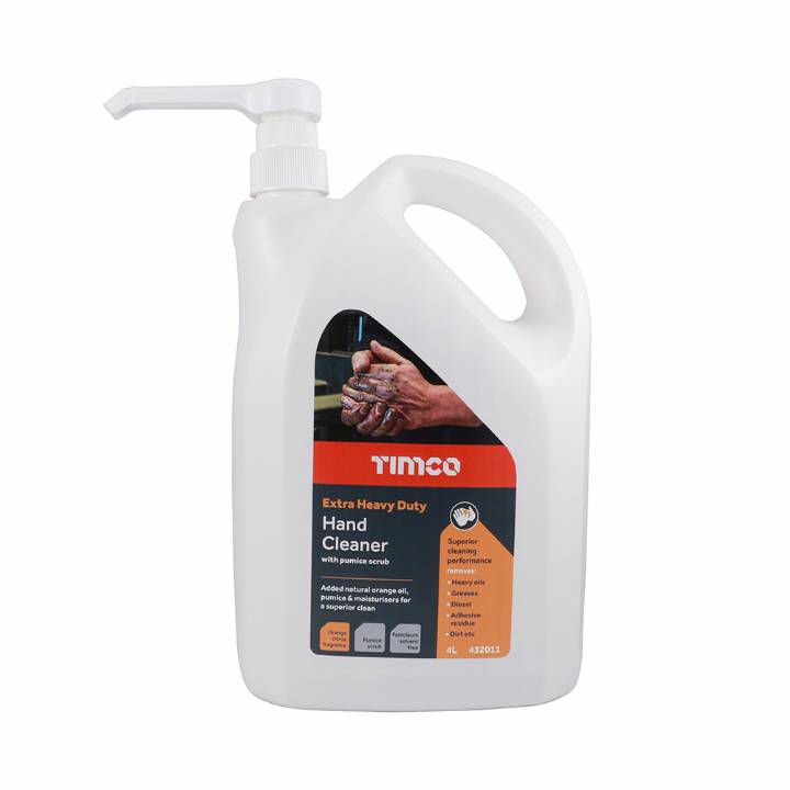 TIMCO 4LT H/D HAND CLEANER WITH PUMP