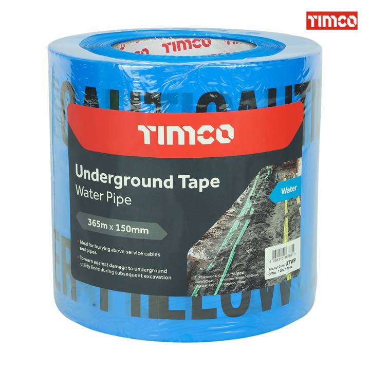 TIMCO UNDERGROUND TAPE WATER PIPE 365M