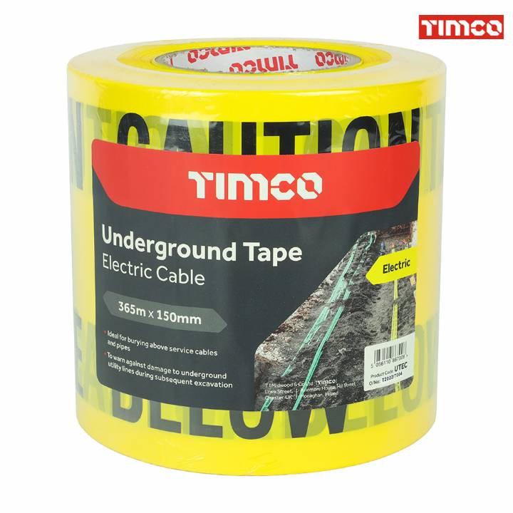 TIMCO UNDERGROUND TAPE CABLE  PIPE 365M