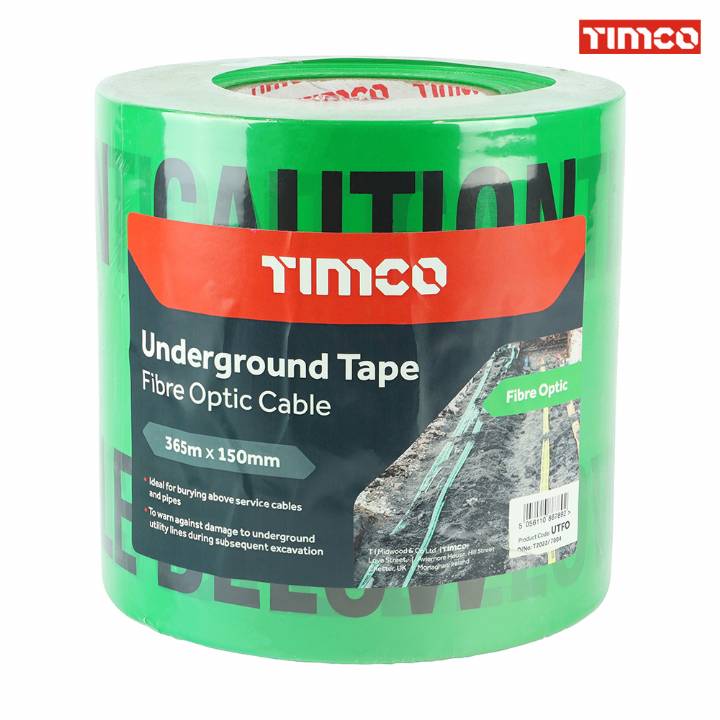 TIMCO UNDERGROUND TAPE FIBRE OPTIC CABLE 365M