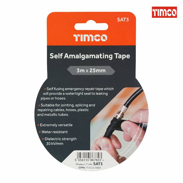 TIMCO SELF AMALGAMATING TAPE 3M X 25MM