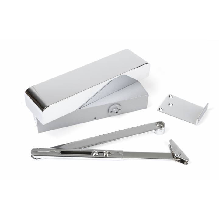 Polished Chrome Size 2-5 Door Closer & Cover