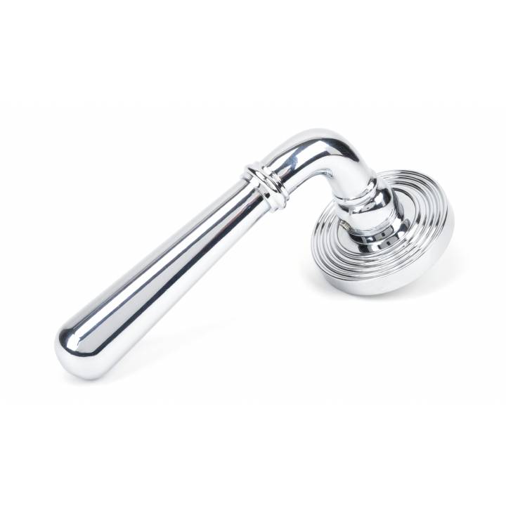 Polished Chrome Newbury Lever on Rose Set (Beehive) - U