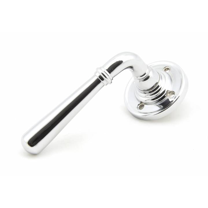 Polished Chrome Newbury Lever on Rose Set - U