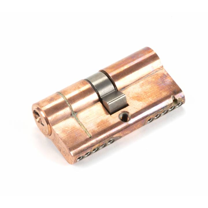 Polished Bronze 30/30 5pin Euro Cylinder